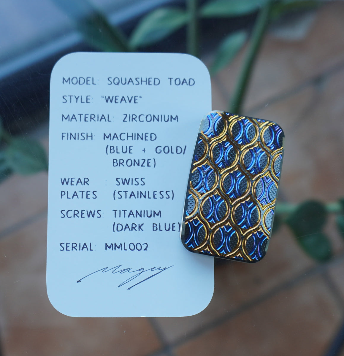 その他 MAGNUS MagLab MMD002 Mesh SAKU MagLab™ Custom Slider: MMD002 – Magnus Store
