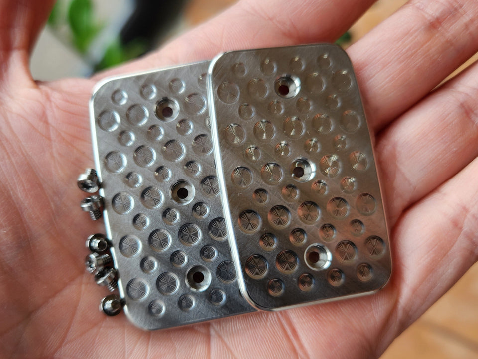 The Ultimate Slider Service - New Plates and Screws