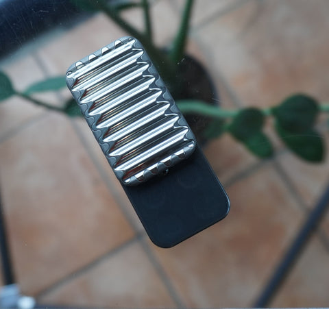 Crinkle - SD205 - Titanium (Stonewash) / Titanium (Matte) / Zirconium - 3-Click