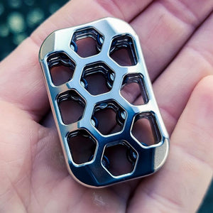 Hex™ "Skeletonized" - Titanium 3-Click Slider