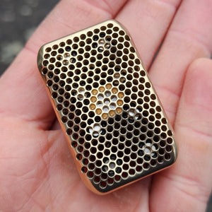 SkellyVerkk™ Brass - 3-Click Slider with Stainless Steel Plates