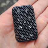 SkellyVerkk™ Zirconium- 3-Click Slider with Stainless Steel Plates