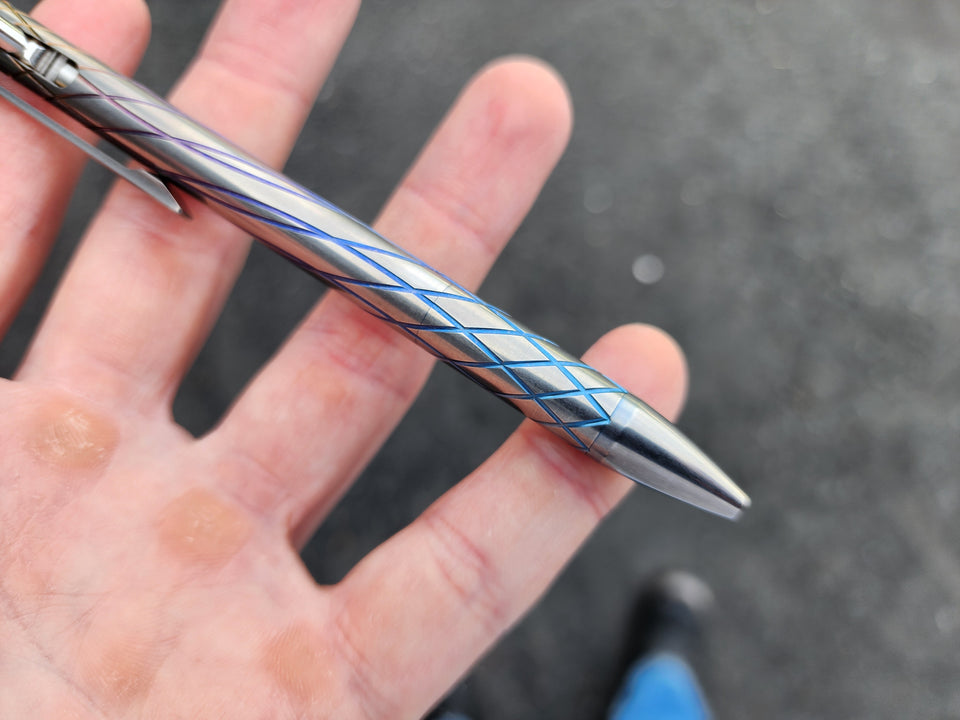 Custom Pen - Titanium Clickshift™ - CPA010