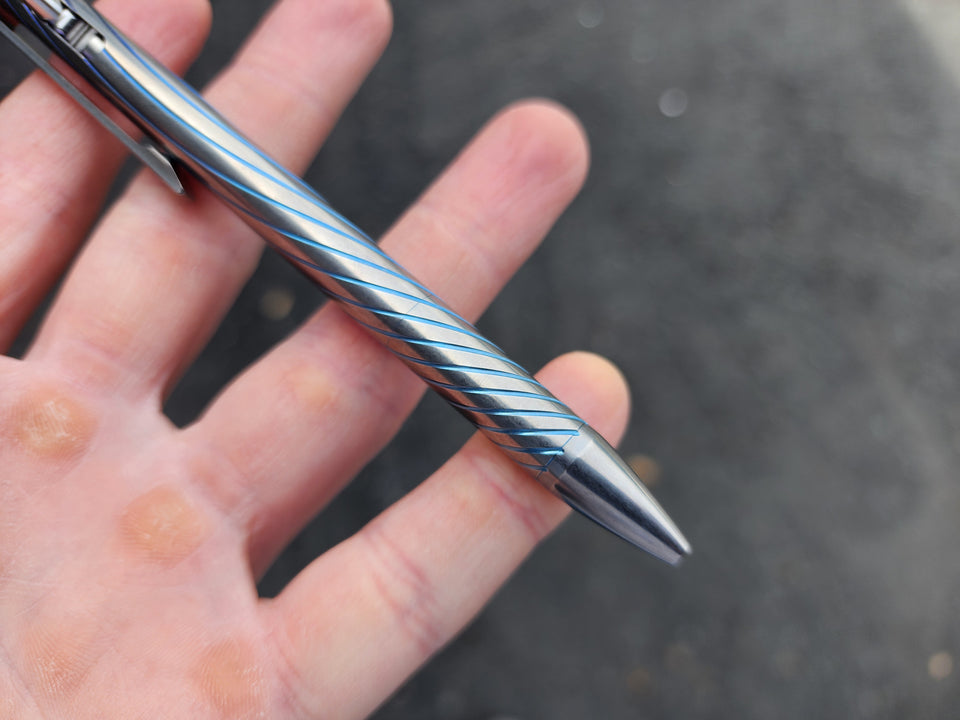 Custom Pen - Titanium Clickshift™ - CPA008