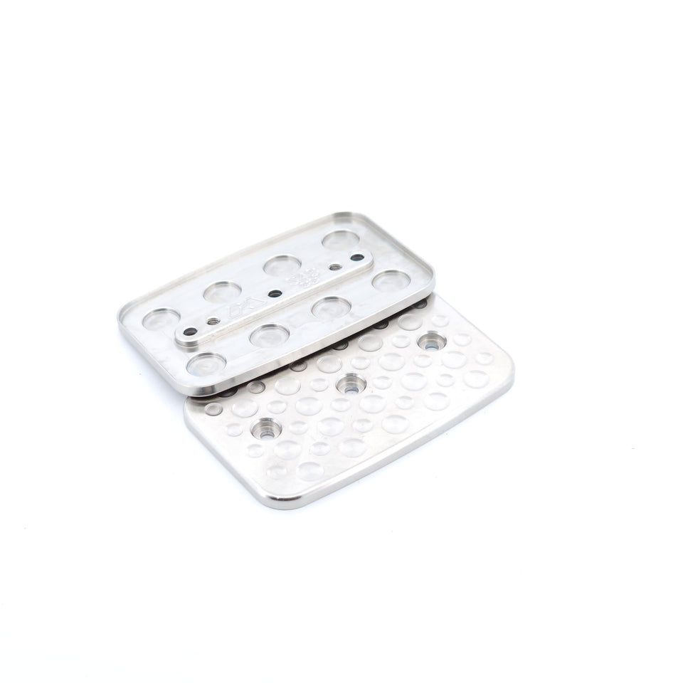 S48 Plate Set - Stainless Steel Plate set - Triple Screw