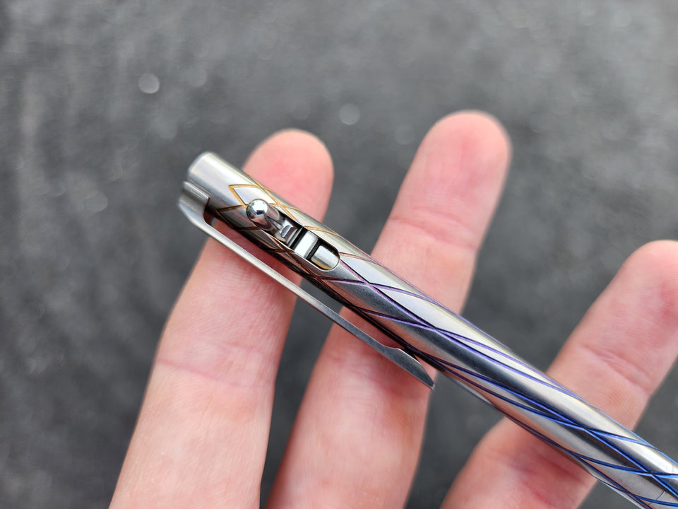 Custom Pen - Titanium Clickshift™ - CPA010