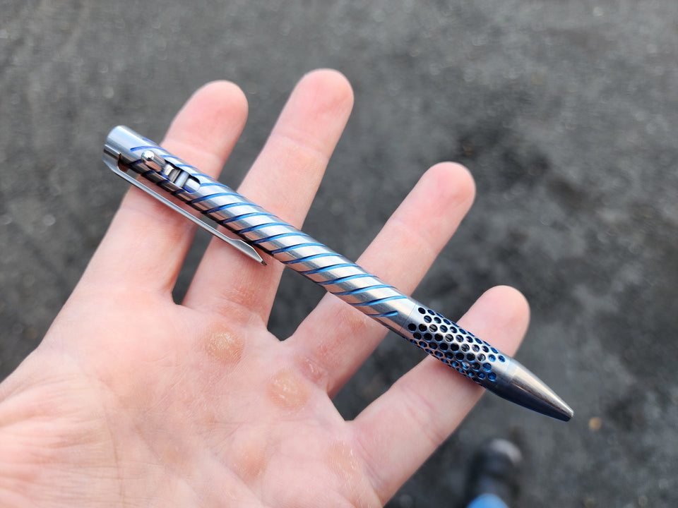 Custom Pen - Titanium Clickshift™ - CPA007