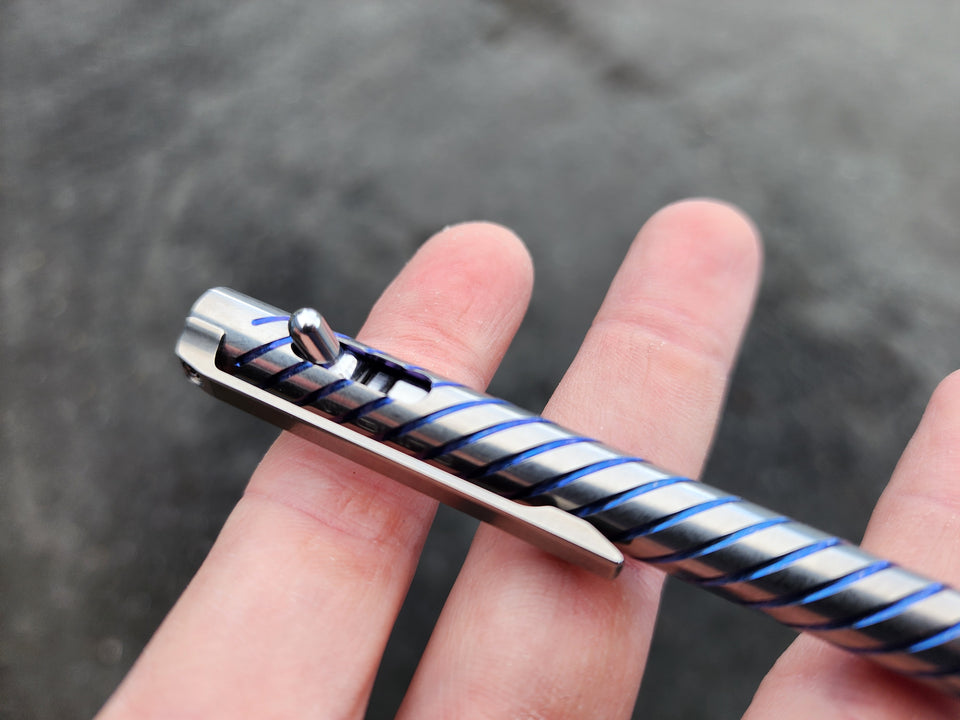 Custom Pen - Titanium Clickshift™ - CPA004