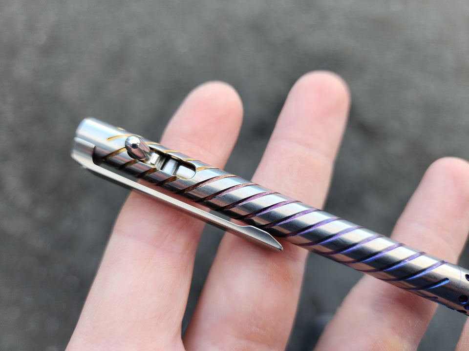 Custom Pen - Titanium Clickshift™ - CPA006