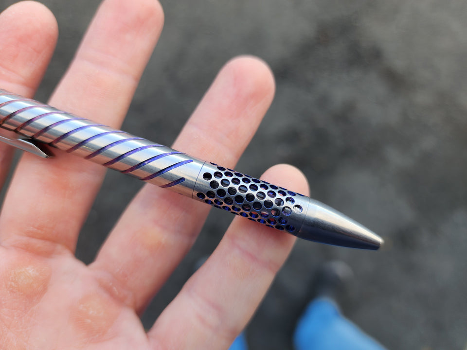 Custom Pen - Titanium Clickshift™ - CPA006