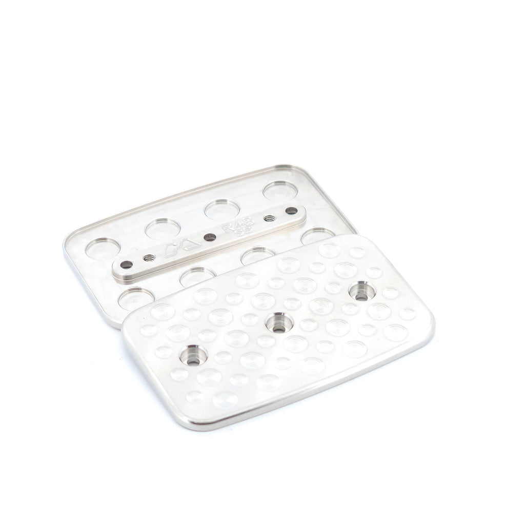 R48 Plate Set - Stainless Steel Plate set - Triple Screw