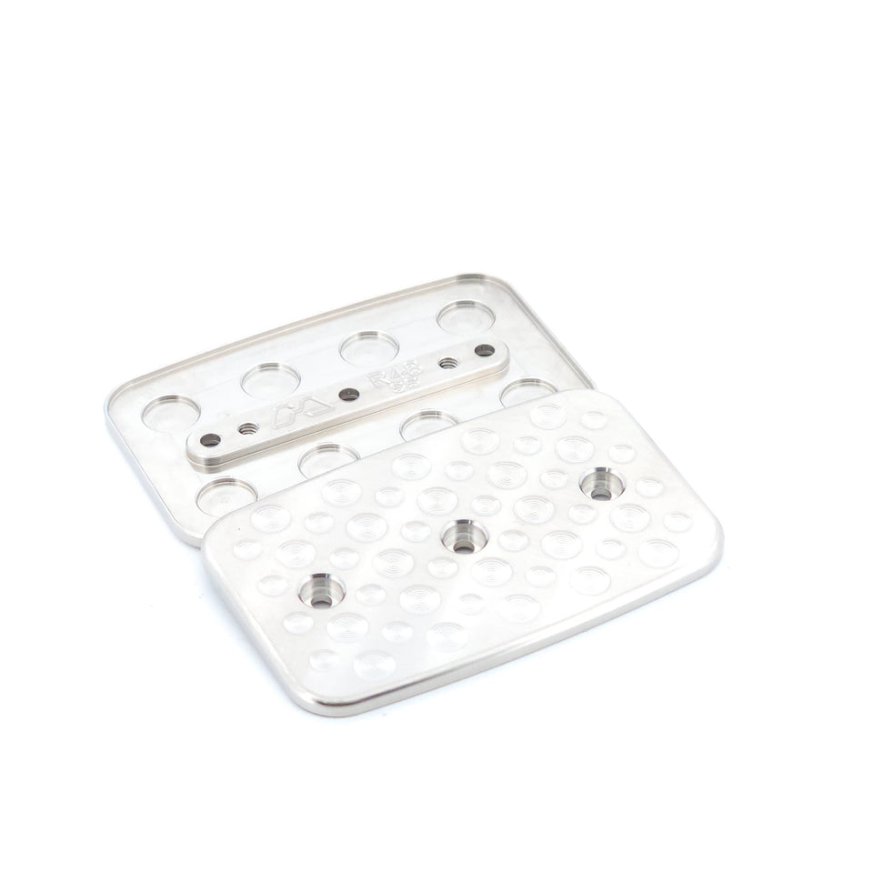 R48 Plate Set - Stainless Steel Plate set - Triple Screw