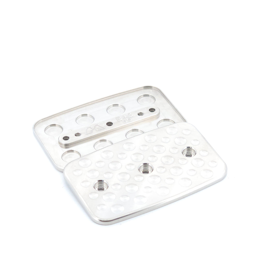 R48 Plate Set - Stainless Steel Plate set - Triple Screw