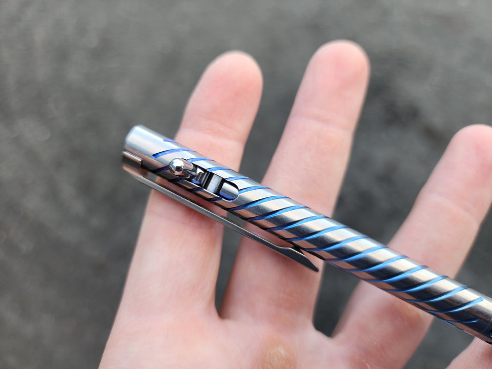 Custom Pen - Titanium Clickshift™ - CPA007