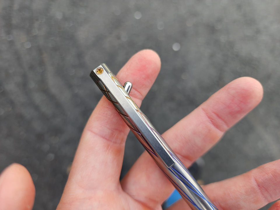 Custom Pen - Titanium Clickshift™ - CPA010