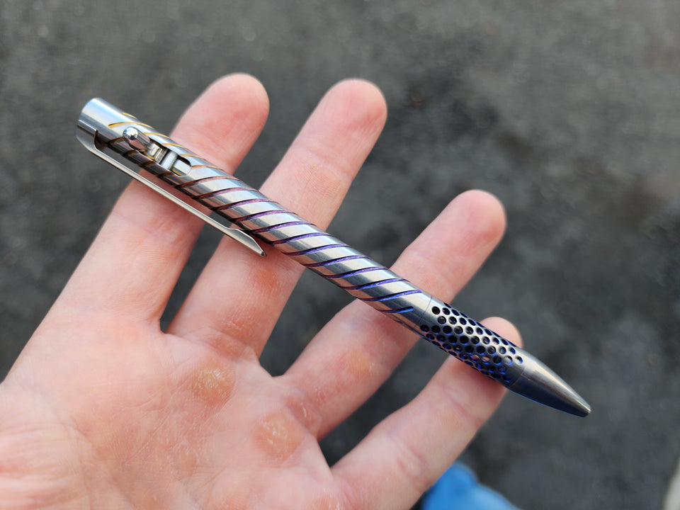 Custom Pen - Titanium Clickshift™ - CPA006