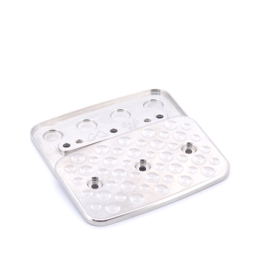 S48 Plate Set - Stainless Steel - Triple Screw