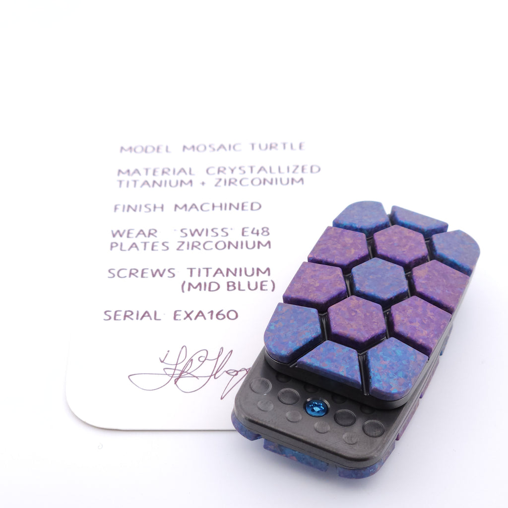 Exotic Custom Slider: EXA160 - Mosaic Turtle
