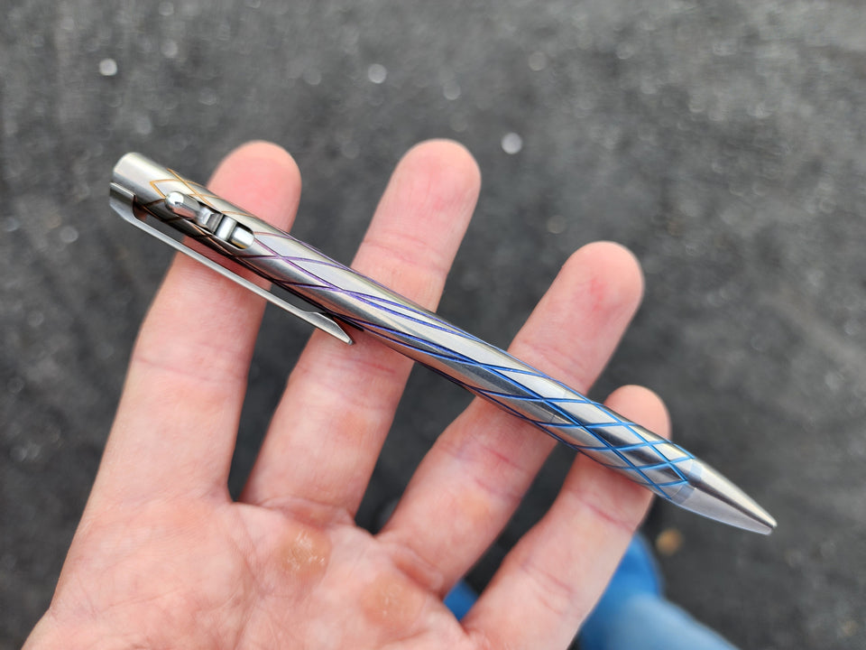 Custom Pen - Titanium Clickshift™ - CPA010