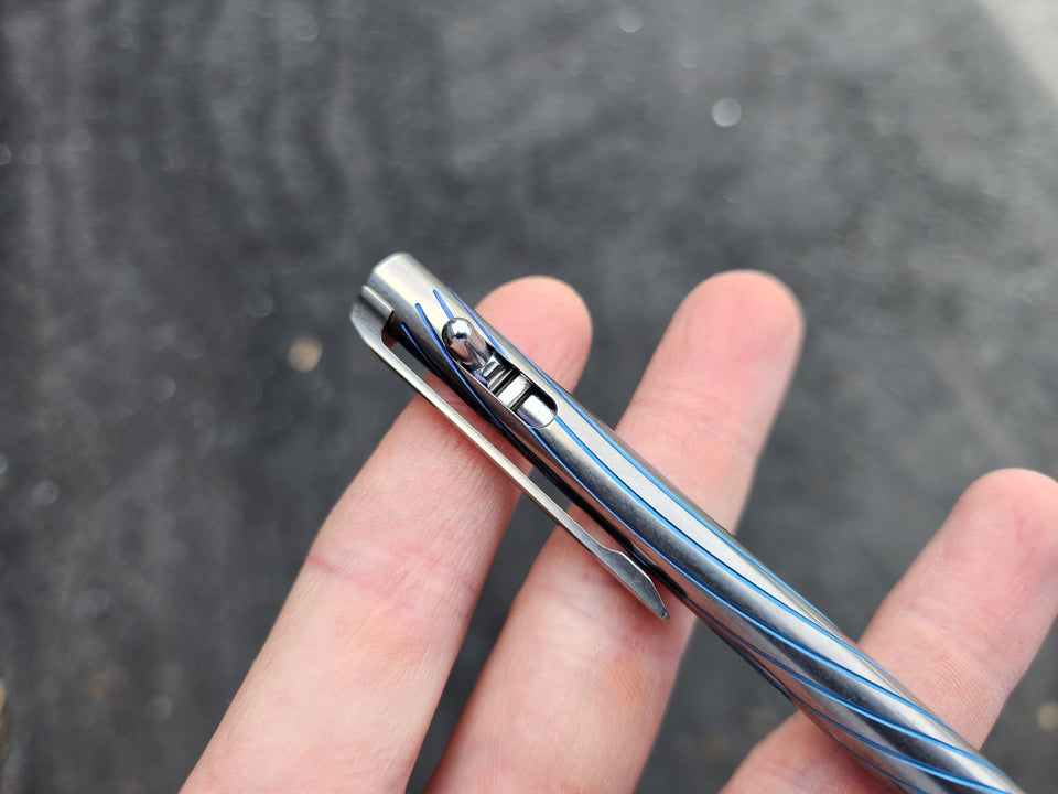 Custom Pen - Titanium Clickshift™ - CPA008