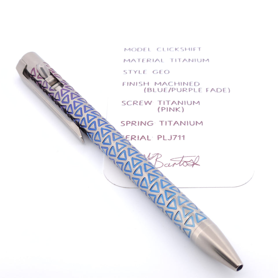 PenLab™ Custom Pen: PLJ711 - "Geo"