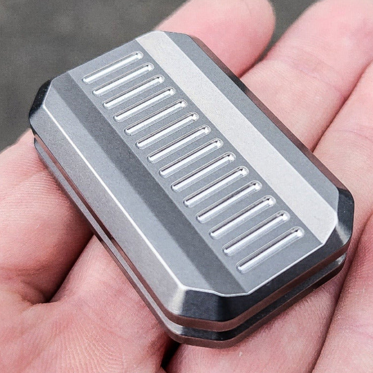 "WIDEBOY" - 3-Click Titanium Slider (with NEW Stainless Plates)